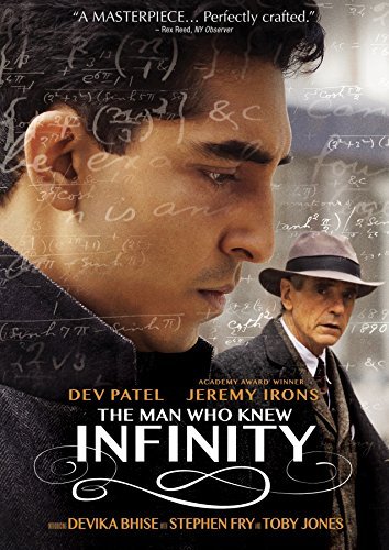 Man Who Knew Infinity Patel Irons DVD Pg13 
