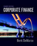 Jonathan Berk Corporate Finance 0004 Edition; 