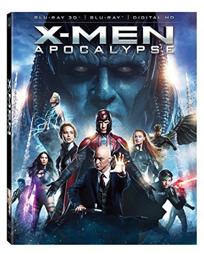 X Men Apocalypse Mcavoy Fassbender Lawrence 3d Blu Ray Dc Pg13 