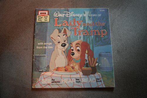 Disney Press Lady & The Tramp Read Along Book & Tape 