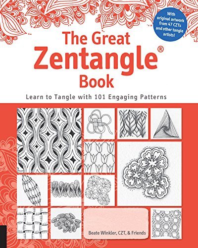 Beate Winkler The Great Zentangle Book Learn To Tangle With 101 Favorite Patterns 