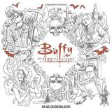 Joss Whedon Buffy The Vampire Slayer Adult Coloring Book 