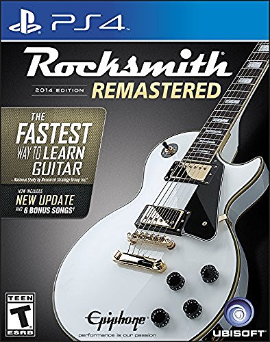 PS4/Rocksmith 2014 Edition Remastered@MUST INCLUDE CABLE!