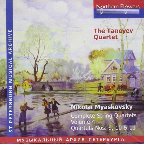 Taneyev Quartet N. Miaskovsky Complete Strin 