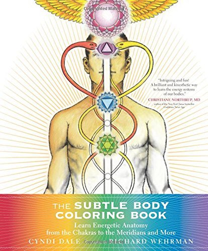 Cyndi Dale The Subtle Body Coloring Book Learn Energetic Anatomy From The Chakras To The 