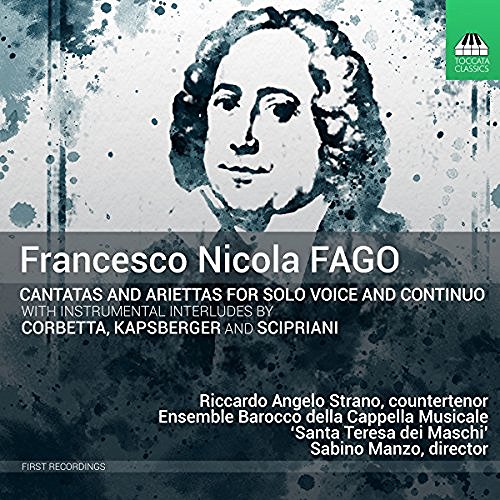 Corbetta / Fago / Manzo/Cantatas For Solo Voice & Cont