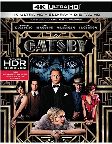 Great Gatsby (2013) Dicaprio Maguire Mulligan 4k Pg13 