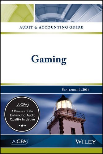 Aicpa/Audit and Accounting Guide@ Gaming