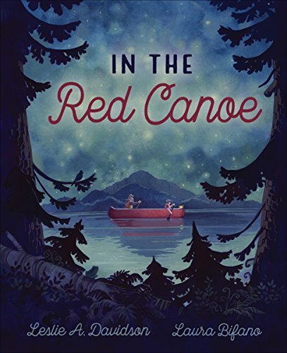 Leslie A. Davidson In The Red Canoe 