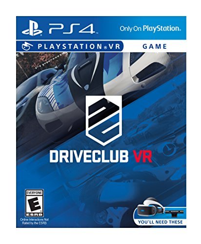 PS4VR/VR DRIVECLUB@**REQUIRES PLAYSTATION VR**