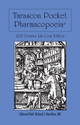Md Faaem Facmt Facep Editor In Hamilton Tarascon Pocket Pharmacopoeia Deluxe Lab Coat Edition 0018 Edition;2017 