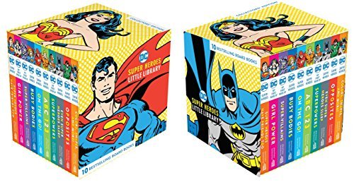 David Katz Dc Super Heroes Little Library 18 