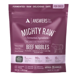 Answers Detailed™ Raw Beef Nibbles for Dogs