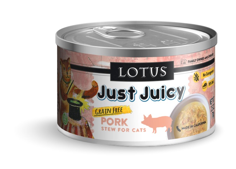 Lotus Cat Just Juicy-Grain-Free Pork Stew