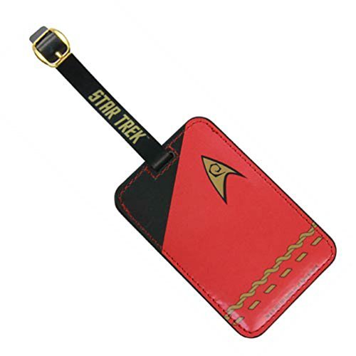 Luggage Tag/Star Trek - Red
