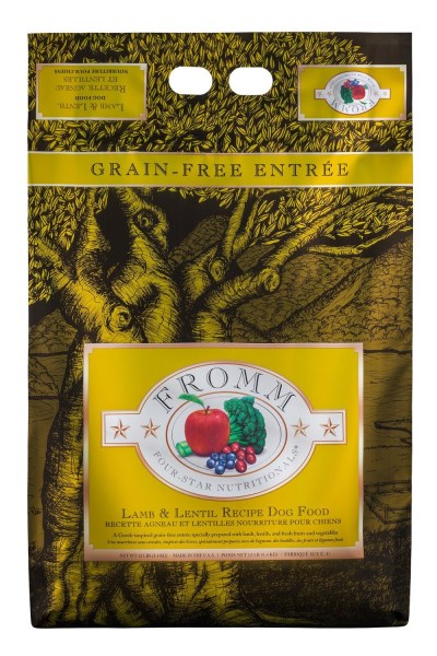 Fromm Dog Four Star Grain-Free, Lamb & Lentil