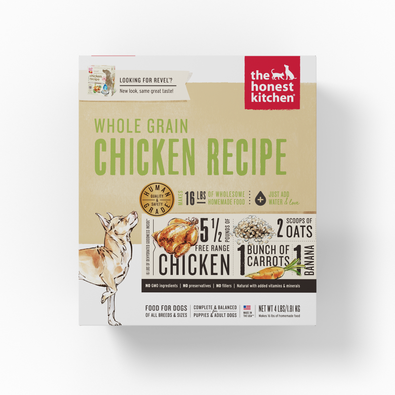The Honest Kitchen Dog Food - Whole Grain Chicken