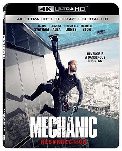 Mechanic Resurrection/Statham/Alba/Jones@4KHD@R