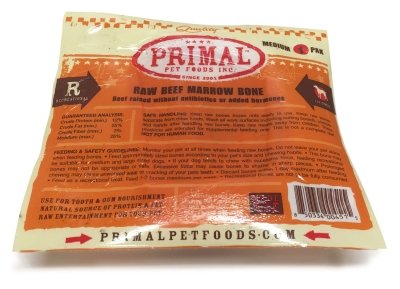 Primal Frozen Beef Marrow Raw Recreational Bones