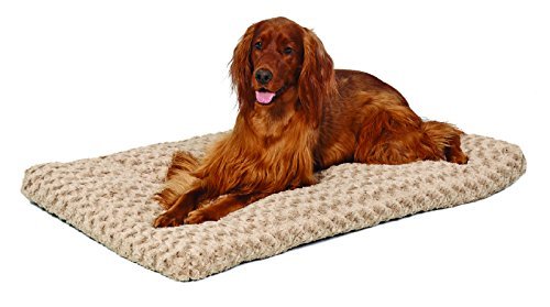 MidWest QuietTime® Deluxe Ombré Swirl Pet Bed-Mocha