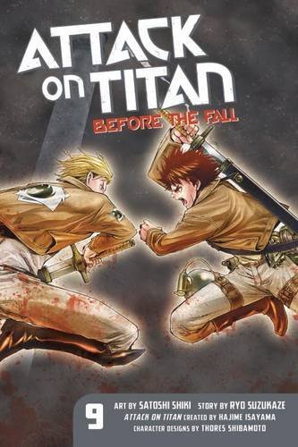 Isayama,Hajime/ Suzukaze,Ryo/ Shiki,Satoshi/Attack on Titan Before the Fall 9