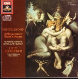 Mendelssohn A Midsummer Night's Dream Klemperer Philharmonia Orchestra Harper Baker 