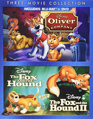 Oliver & Company/Fox & The Hound/Fox & The Hound 2/Disney Three-Movie Collection