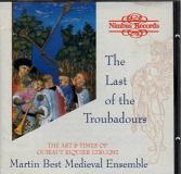 Martin Best Martin Best Medieval Ensemble The Last Of The Troubadours Art & Times Of Guirau 