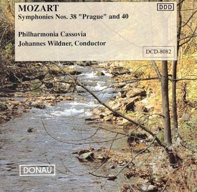 Wolfgang Amadeus Mozart Johannes Wildner Philharmo Mozart Symphonies Nos. 38 "prague" & 40 