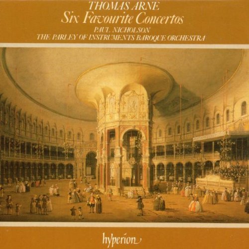 T. Arne/Six Favorite Concertos@Nicholson*paul (Pno)@Nicholson/Parley Of Instrument