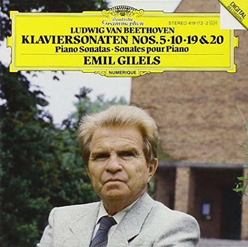 L.V. Beethoven/Son Pno 5/10/19/20@Gilels*emil (Pno)