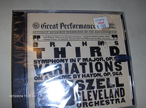 Brahms / Szell / Cleveland Orc/Symphony 3 / Haydn Variations