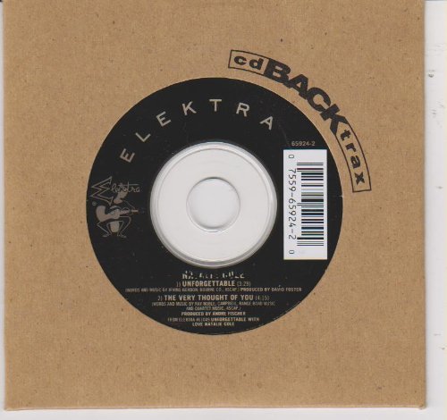 Natalie Cole/Uforgettable@B/W Very Thought Of You