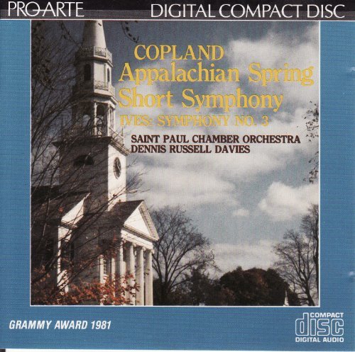 Copland Ives Appalachian Sym 3 Sym Short 