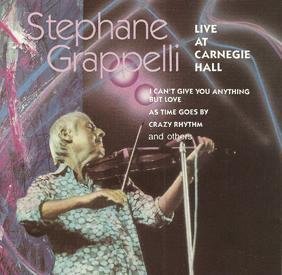 Stephane Grappelli/Live At Carnegie Hall