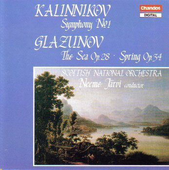Kalinnikov/Glazunov/Sym 1/Sea/Spring@Jarvi/Scottish Natl Orch@Jarvi/Scottish Natl Orch