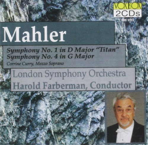 Harold Farberman/Mahler Symphonies Nos. 1 & 4