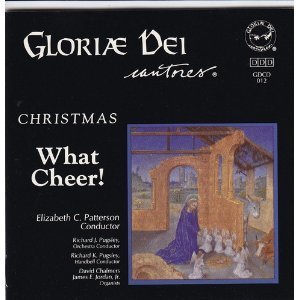 Gloriae Dei Cantores/What Cheer!@Chalmers (Org)/Jordan (Org)@Patterson/Gloriae Dei Cantores
