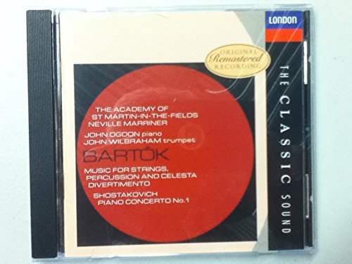 Bartok Shostakovich Music For Strings Pno Cto 1 