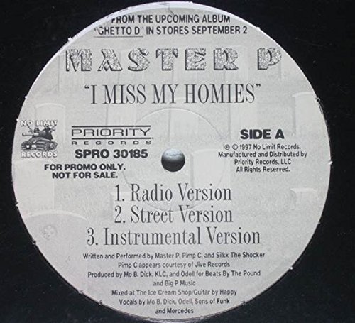 Master P/I Miss My Homies
