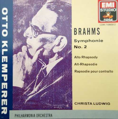 Ludwig/Klemperer/Brahms: Symphony 2; Alto