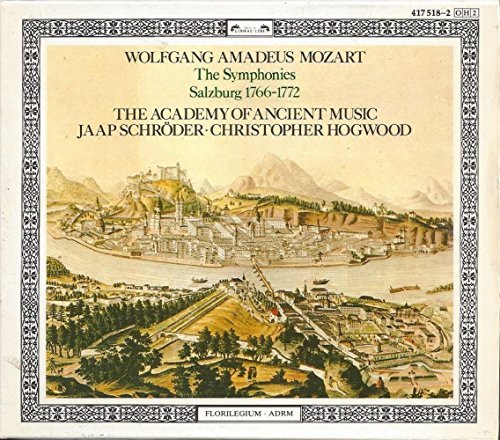 W.A. Mozart Symphonies (vol. Ii) Salzburg 1766 1772 The Aca 