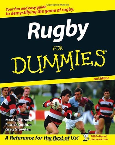 Mathew Brown Rugby For Dummies 0 Edition; 