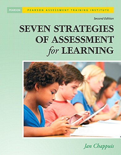 Jan Chappuis Seven Strategies Of Assessment For Learning [with 0002 Edition; 