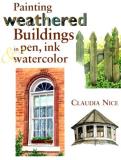 Claudia Nice Painting Weathered Buildings In Pen Ink & Waterco 