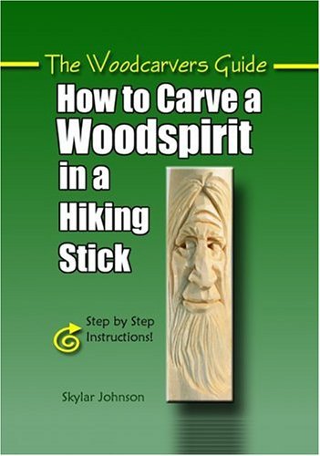 Skylar Johnson How To Carve A Woodspirit In A Hiking Stick 