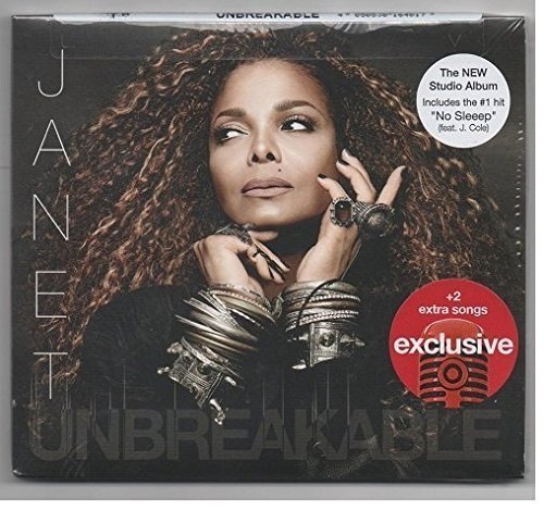 JANET JACKSON/Unbreakable Digipak Cd+2 Bonus Tracks 2015 Target