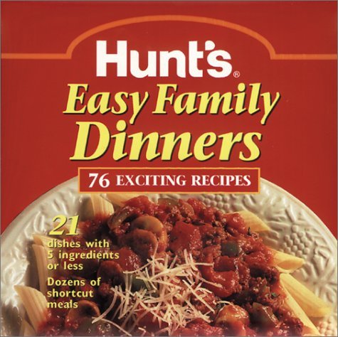 Hunt Wesson Foods Hunt's Easy Family Dinners 