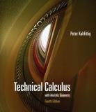 Peter Kuhfittig Technical Calculus With Analytic Geometry 0004 Edition; 