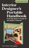 John Patten Guthrie Interior Designer's Portable Handbook First Step Rules Of Thumb For The Design Of Inter 0003 Edition; 